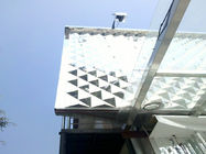 Costruzione decorativa quadrata del pannello di parete del PC 3D/pannello isolamento termico