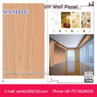 Pannello di parete domestico del bordo di deco 3d con rivestimento UV 2440*1220*6/8/9mm