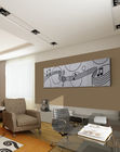 Pannello di parete decorativo moderno 3D dell'unità di elaborazione per la TV/sofà/scala