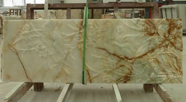 Incorniciatura decorativa naturale della parete dell'onyx 3d