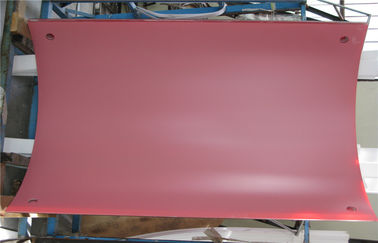 Piano colorato/vetro temperato curvo per il CE decorativo del lucernario