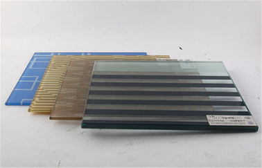 pannelli di vetro decorativi di 10mm, strati di vetro colorati della stampa di matrice per serigrafia