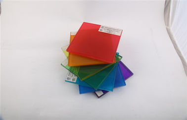 pannelli di vetro decorativi di 10mm, strati di vetro colorati della stampa di matrice per serigrafia
