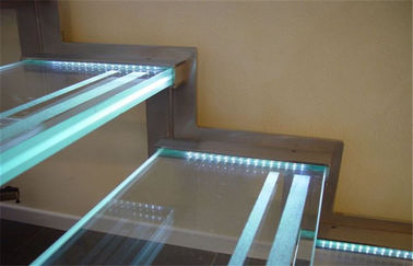 Occhiali di protezione laminati temperati della prova di fuoco per le scale di costruzione