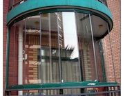 vetro temperato curvo architettonico decorativo di 19mm - di 3mm per gli elevatori facenti un giro turistico