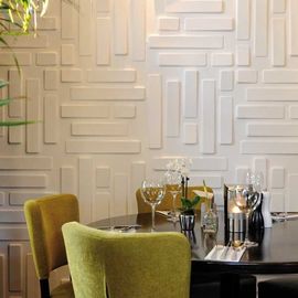 Pannelli di parete decorativi interni 3D dell'hotel