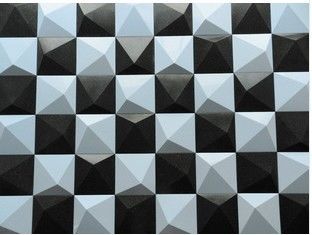 Fondo all'aperto impermeabile materiale della parete di pietra del rivestimento murale dei pannelli di parete di esterno 3D del PVC