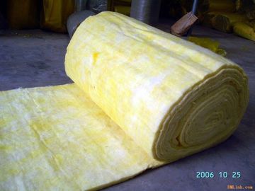 Coperta ad alta temperatura della lana di vetro di resistenza per le centrali elettriche spessore di 100mm - di 20mm