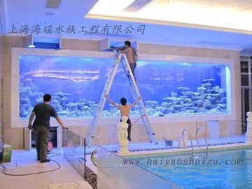 Strato acrilico fluorescente latteo dello stagno PMMA dell'acquario, chiari pannelli del plexiglass